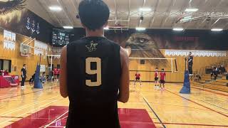 McRoberts Senior Boys vs Fraser Heights set 1 [upl. by Hayilaa]