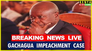 LIVE HIGH COURT  Top Moments today in Rigathi Gachagua impeachment case at Milimani Law Courts [upl. by Brag547]