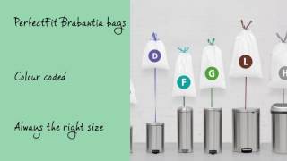 Brabantia FlatBack Bin 40 litre  Brabantia [upl. by Assirak766]