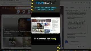 AIPowered Boolean Strings for Talent Sourcing [upl. by Felipa425]
