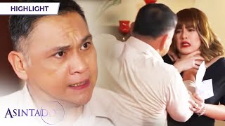 Salvador strangles Samantha for involving Gael in her plan  Asintado [upl. by Anohr]