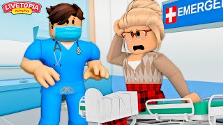 ROTINA DO DIA  VOVÓ QUEBROU A PERNA Family Roleplay Livetopia  ROBLOX [upl. by Annibo483]