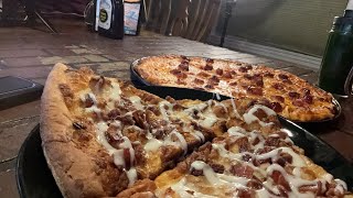 SpaghettiOs and Hotdogs Pizza 🍕  Chicken Bacon Ranch Pizza 🍕 ￼ [upl. by Okiron]