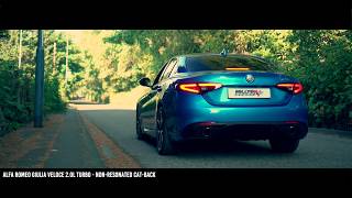 Milltek Sport  Alfa Romeo Giulia Veloce [upl. by Askari950]