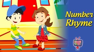 One Two Three Four Five With Lyrics  Animated Nursery Rhymes For Kids In English [upl. by Spooner]