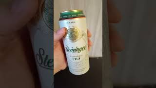 Пиво Steininger premium pils из красное и белое пиво бар кб киб [upl. by Jariah]