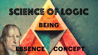 BEING ESSENCE CONCEPT Hegels Science of Logic [upl. by Htirehc]