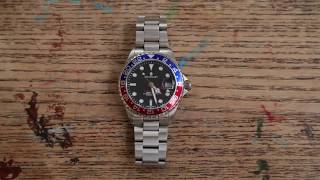 The Steinhart Ocean One GMT  39mm Pepsi Bezel  A True Quality Homage to the Rolex GMT Master [upl. by Onida]