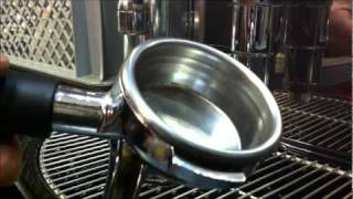 Double espresso shot  Pellini TOP coffee [upl. by Nedyaj]