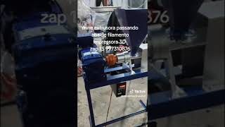 mine extrusora para filamento de impressora 3D zap 15 997310876 [upl. by Collin364]