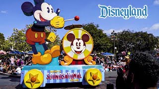 2019 Mickeys Soundsational Parade Full Show HD Disneyland [upl. by Audrit]