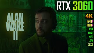 RTX 3060 12GB  Alan Wake 2 [upl. by Bannister927]