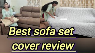 sofa set cover review best sofa set cover review in online  amazon sofa set cover review [upl. by Lerrehs708]