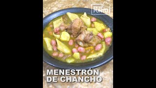 Menestrón de Chancho  La mejor receta [upl. by Llesirg]