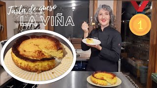 🥇 TARTA DE QUESO DEL RESTAURANTE LA VIÑA 🥇 La receta original adaptada a Thermomix® [upl. by Ihcego]