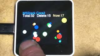 M5StackCore2  C＋＋学習 コンストラクタとデストラクタ 複数オブジェクト生成と消去 [upl. by Alle507]