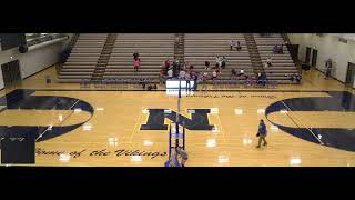 Omaha North vs Platteview High Varsity Womens Volleyball [upl. by Yssak685]