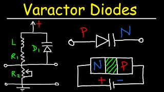 Voltage Controlled Capacitors  Varactor Diodes [upl. by Ainotna533]