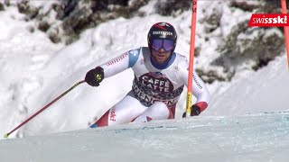 Beat Feuz  Lauberhorn Sieger 2020  Highlights [upl. by Eceinal]