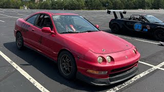 Pocono raceway autocross 1997 Acura integra gsr [upl. by Armillas]