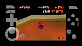 Super Mario 64 The Princess Secret Slide Speedrun TAS [upl. by Marolda]