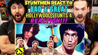 STUNTMEN React To Bad amp Great HOLLYWOOD STUNTS 4  REACTION [upl. by Elmo]