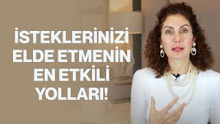 Bir Şey İstiyorsan DİKKAT İsteklerinizi Elde Etmenin EN ETKİLİ YOLLARI Nevşah Fidan Karamehmet [upl. by Waltner]