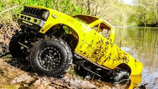 RC Truck Mudding 4x4 Off Road Deep Mud Bogging [upl. by Merkley]