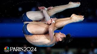 Full Mens Synchronised 3m Springboard Diving Final at Tokyo 2020 [upl. by Etteniotna]