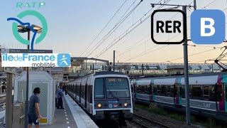 RER B VOYAGE EN MI84 IDFM [upl. by Enyaj]