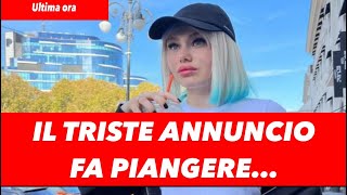 JASMINE CARRISI IL TRISTE ANNUNCIO FA PIANGERE… [upl. by Oos]