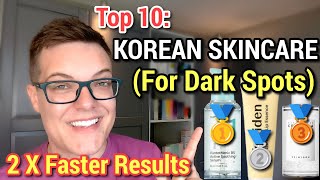 Top 10 KOREAN SKINCARE For HYPERPIGMENTATION  Fade Dark Spots Fast [upl. by Felike18]