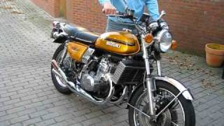 KNALNAARPOTZ Suzuki GT750M nice sound new exhaust system [upl. by Nyleahcim]