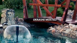 Fontane za dvorista uredjenje eksterijera zelenilo vodopadi jezerca Aquastill 064 233 84 81 [upl. by Motteo]