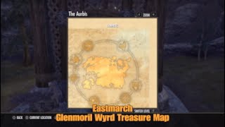 ESO Eastmarch Glenmoril Wyrd Treasure Map Location The Elder Scrolls Online [upl. by Ethbun]