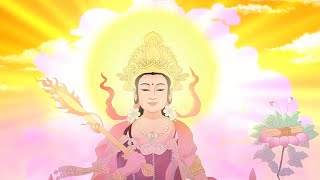 Story of Manjushri Bodhisattva A poor woman begging for food English subtitle [upl. by Cohlier]