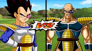 What If Nappa Fought Vegeta In Saiyan Saga [upl. by Ayvid]