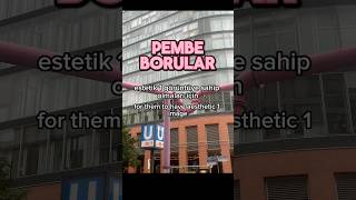 PEMBE BORULAR altyapı berlin seyahat travel ilginç [upl. by Burnaby653]