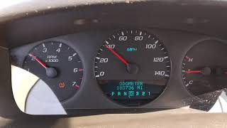 2007 Chevy Impala VERY Slow Acceleration Hesitation and Lurching [upl. by Yelena]