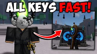 How to get 11 KEYS FAST The Strongest Battlegrounds [upl. by Butte]