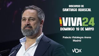 🇪🇸 El histórico discurso de Santiago Abascal en VIVA24 [upl. by Bertle841]