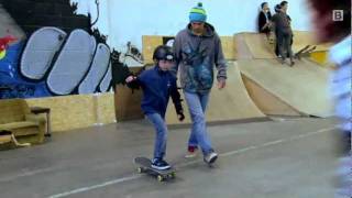 KinderWorkshop in der Skatearea 23 [upl. by Ahsener]