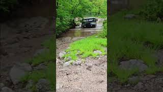 Rausch creek 2024 Humvee fording offroad [upl. by Rosalie]