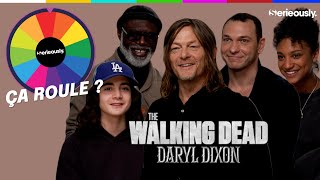 🎡 THE WALKING DEAD DARYL DIXON  Norman Reedus et le casting tournent la roue [upl. by Delastre]