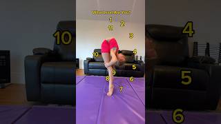 FLEXIBILITY TEST WHAT LEVEL ARE YOU shorts contortion flexibility [upl. by Acirtal]