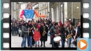 Défilé du Carnaval 2015 à SaintSever HD [upl. by Olegnad613]