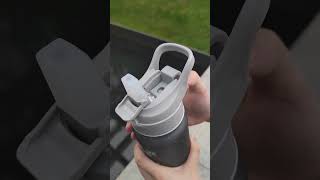 1000ML Plastic Spray Water Bottle Scrub Bounce Cover Straw Space viral shorts video [upl. by Aliac664]