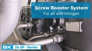 GIB 26 SP Series ScrewBooster High Pressure Compressor System from BAUER KOMPRESSOREN [upl. by Esmeralda749]