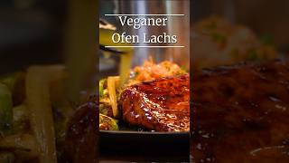 Veganer Lachs mit Süßkartoffelpüree Gemüse und Orangensoße weihnachtenvegan veganxmas rezept [upl. by Paucker674]