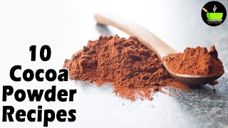 10 Cocoa Powder Recipes  Best Cocoa Powder Quick Recipes  Chocolate Recipes Made with Cacao Powder [upl. by Mintun]